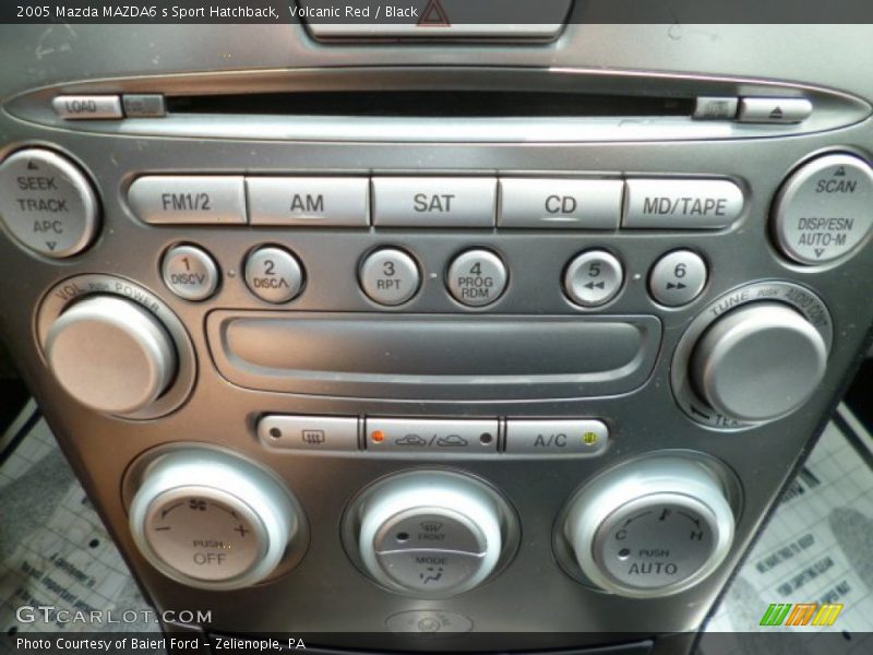 Audio System of 2005 MAZDA6 s Sport Hatchback