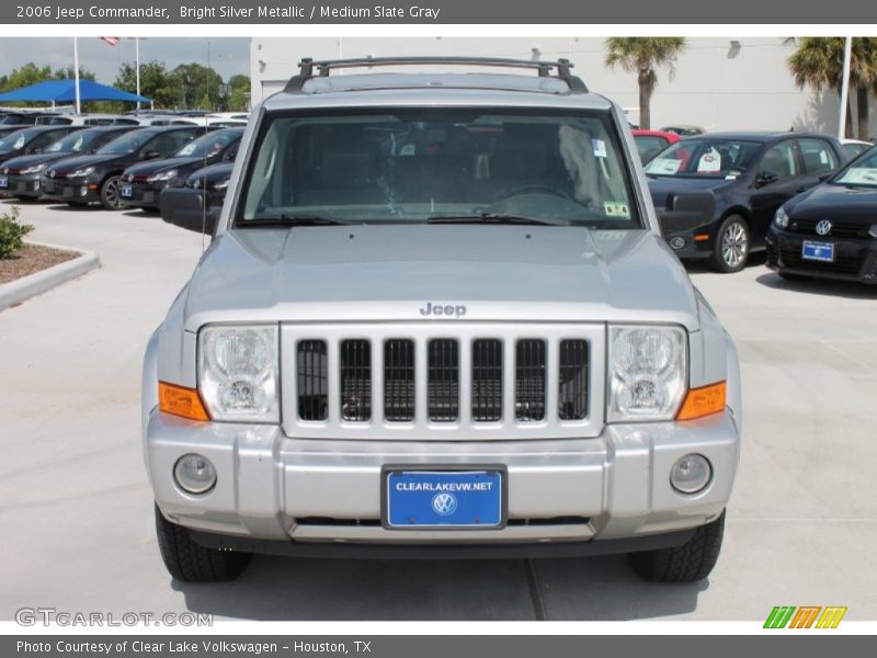 Bright Silver Metallic / Medium Slate Gray 2006 Jeep Commander