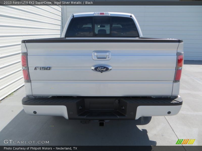 Ingot Silver Metallic / Black 2013 Ford F150 FX2 SuperCrew