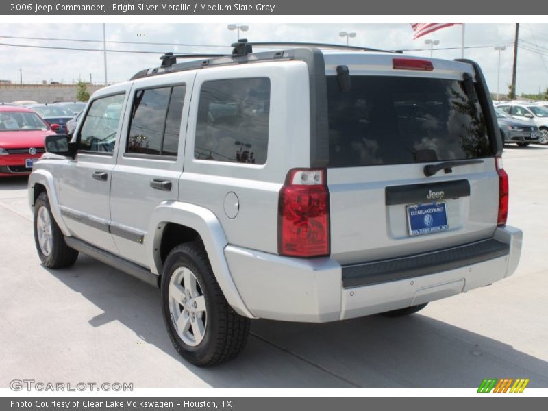 Bright Silver Metallic / Medium Slate Gray 2006 Jeep Commander