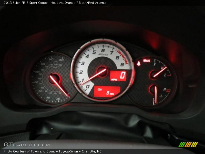Hot Lava Orange / Black/Red Accents 2013 Scion FR-S Sport Coupe