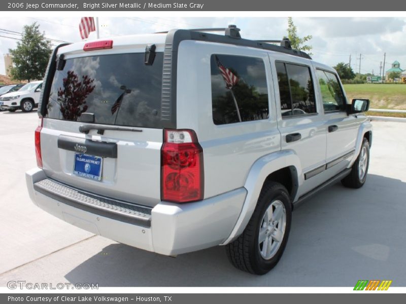 Bright Silver Metallic / Medium Slate Gray 2006 Jeep Commander