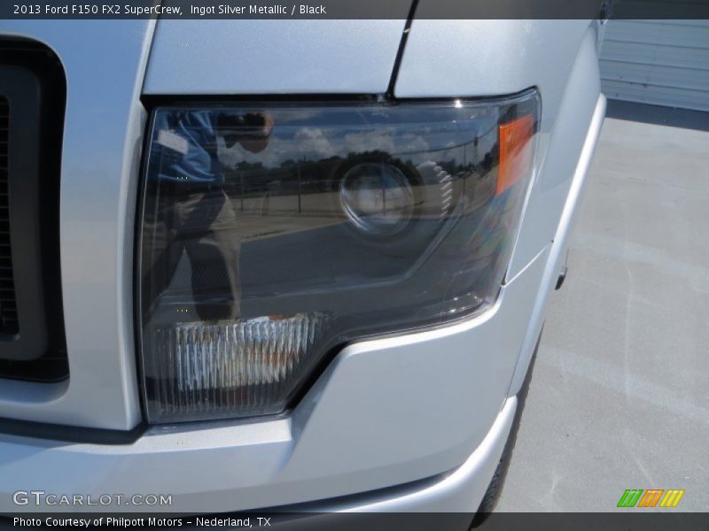 Ingot Silver Metallic / Black 2013 Ford F150 FX2 SuperCrew
