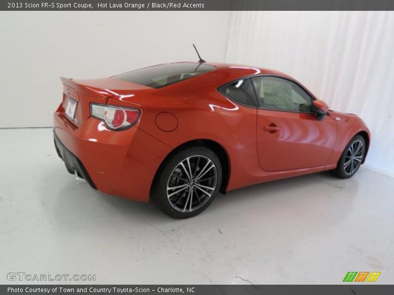 Hot Lava Orange / Black/Red Accents 2013 Scion FR-S Sport Coupe