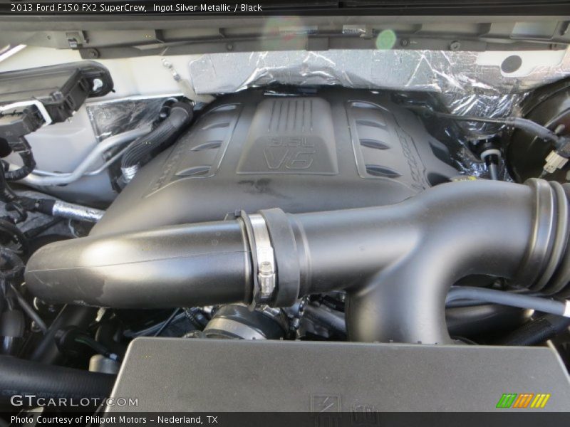 Ingot Silver Metallic / Black 2013 Ford F150 FX2 SuperCrew