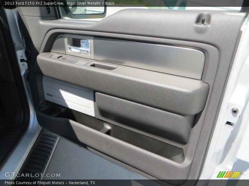 Ingot Silver Metallic / Black 2013 Ford F150 FX2 SuperCrew