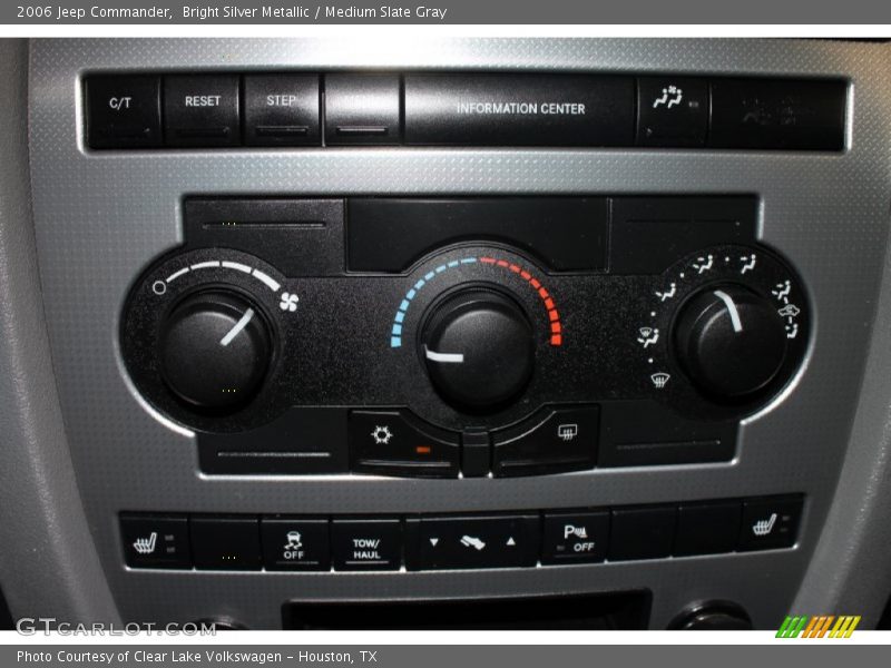 Bright Silver Metallic / Medium Slate Gray 2006 Jeep Commander