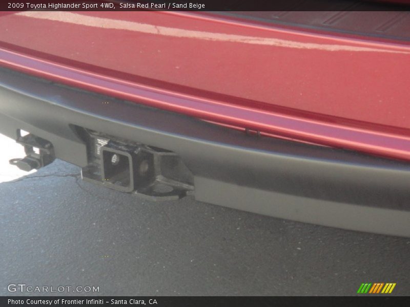 Salsa Red Pearl / Sand Beige 2009 Toyota Highlander Sport 4WD