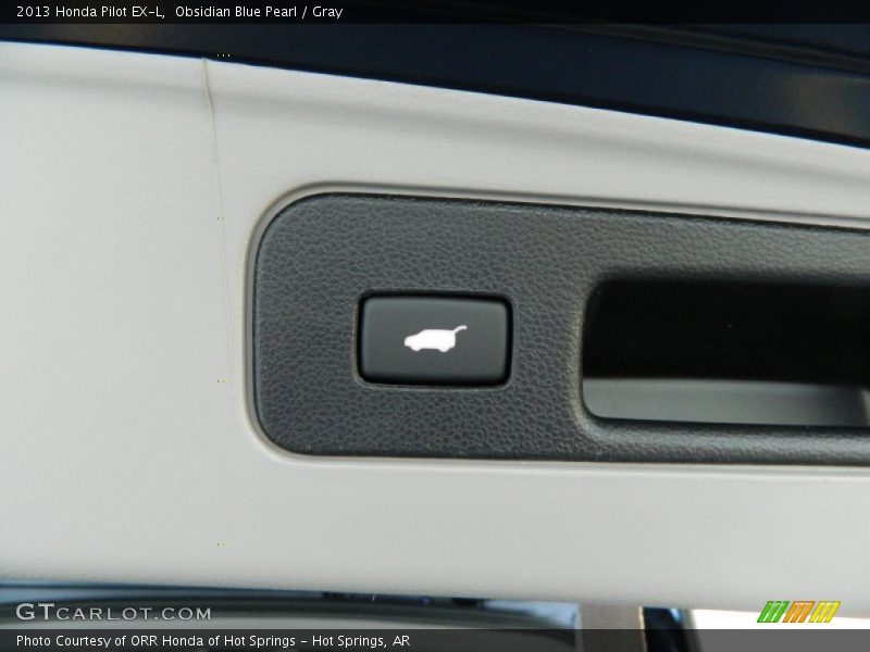 Obsidian Blue Pearl / Gray 2013 Honda Pilot EX-L
