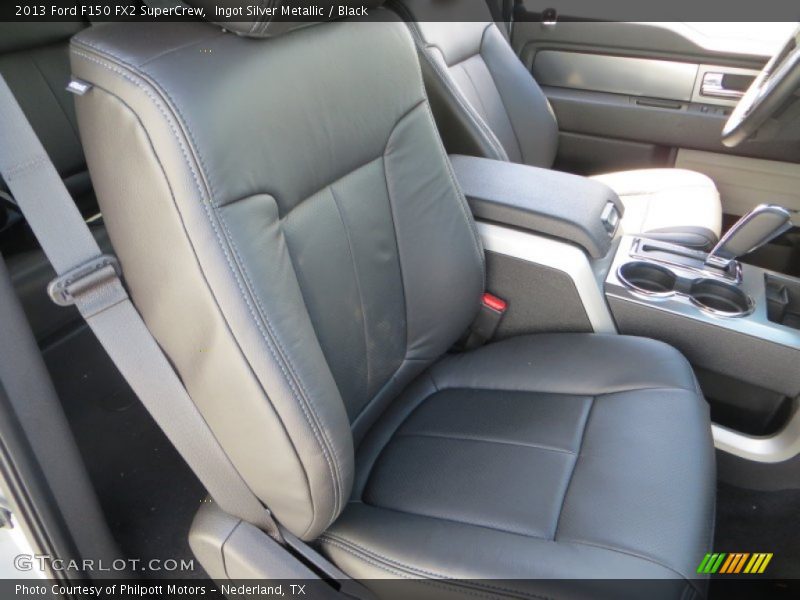 Ingot Silver Metallic / Black 2013 Ford F150 FX2 SuperCrew