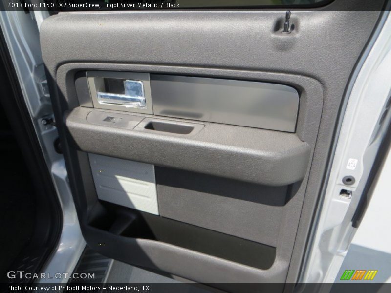Ingot Silver Metallic / Black 2013 Ford F150 FX2 SuperCrew