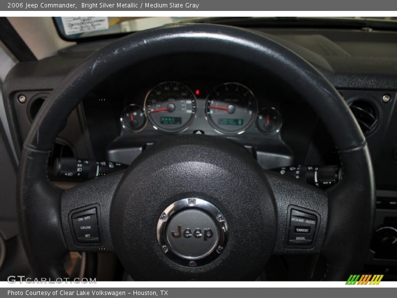 Bright Silver Metallic / Medium Slate Gray 2006 Jeep Commander