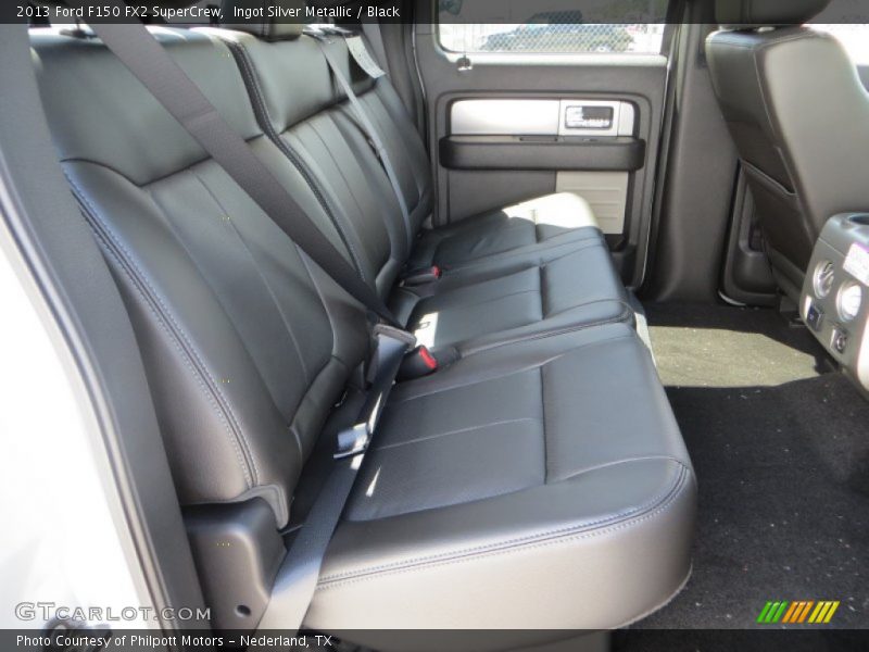 Ingot Silver Metallic / Black 2013 Ford F150 FX2 SuperCrew