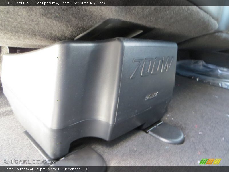Ingot Silver Metallic / Black 2013 Ford F150 FX2 SuperCrew