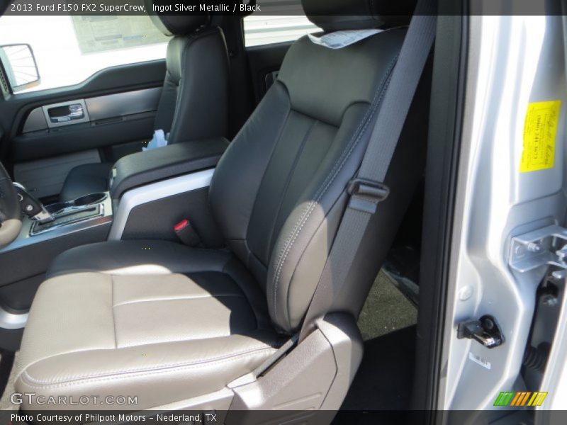 Ingot Silver Metallic / Black 2013 Ford F150 FX2 SuperCrew