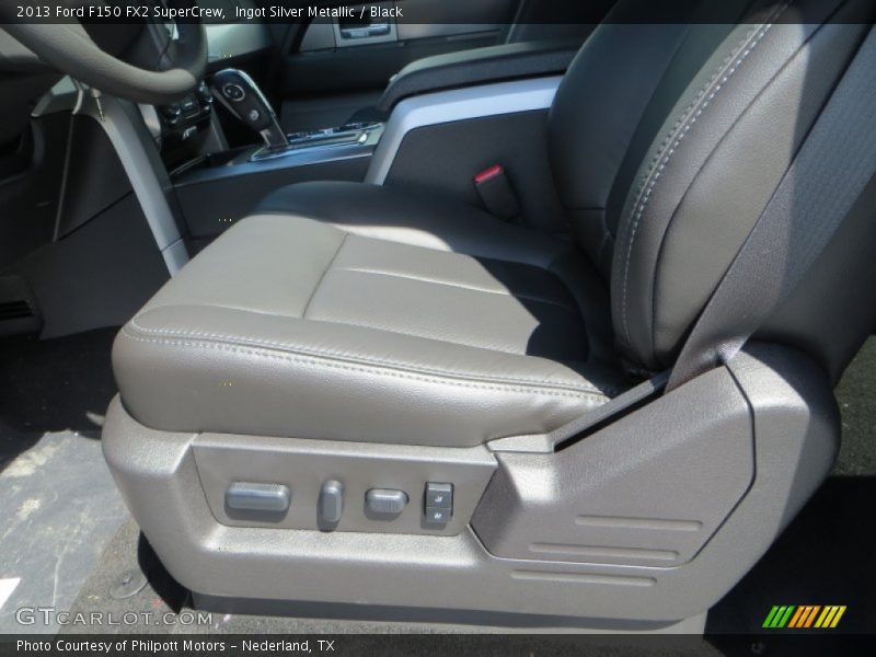 Ingot Silver Metallic / Black 2013 Ford F150 FX2 SuperCrew
