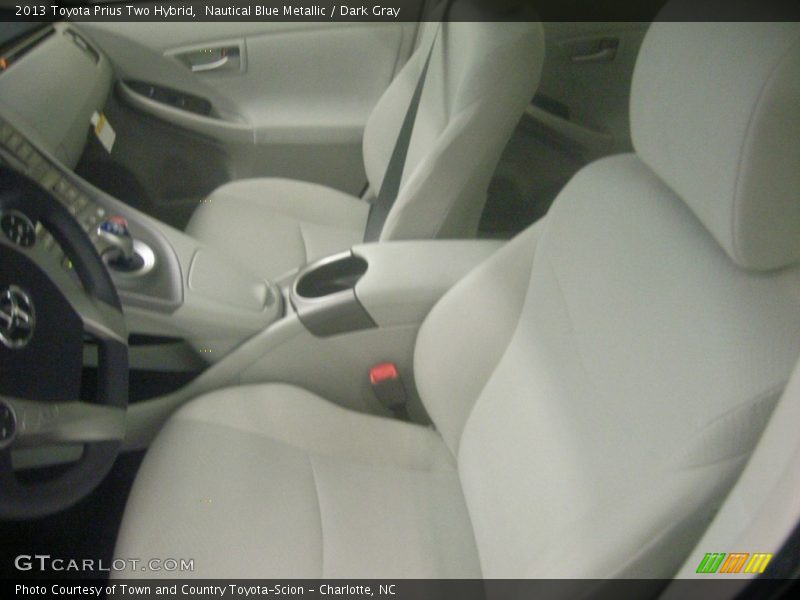 Nautical Blue Metallic / Dark Gray 2013 Toyota Prius Two Hybrid