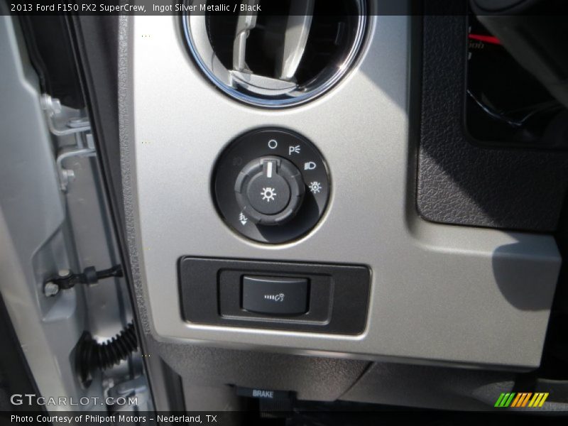 Ingot Silver Metallic / Black 2013 Ford F150 FX2 SuperCrew