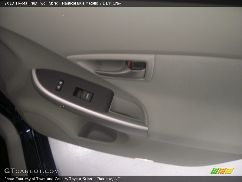Nautical Blue Metallic / Dark Gray 2013 Toyota Prius Two Hybrid