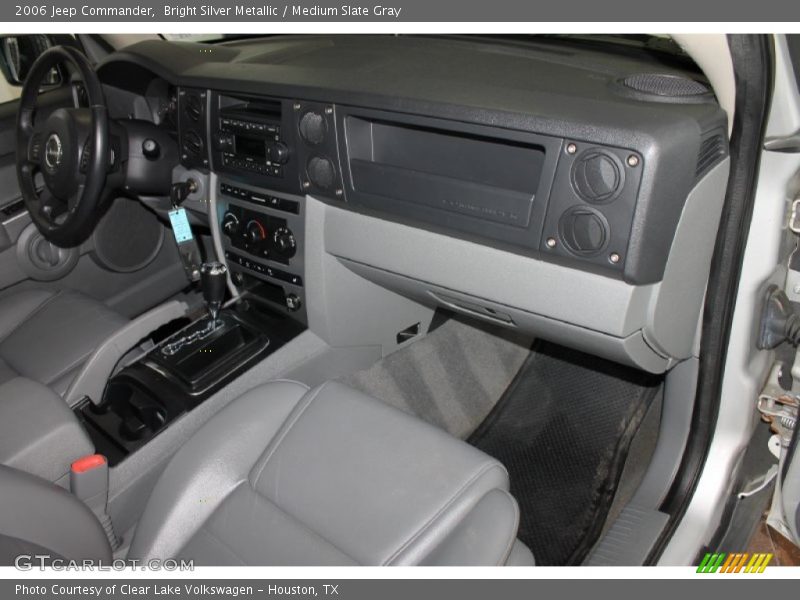 Bright Silver Metallic / Medium Slate Gray 2006 Jeep Commander