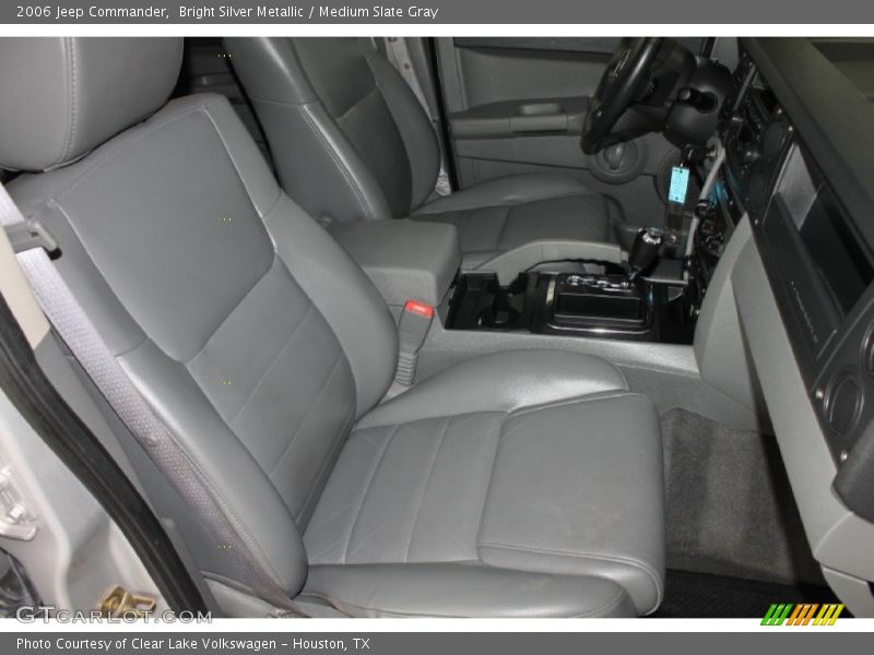 Bright Silver Metallic / Medium Slate Gray 2006 Jeep Commander