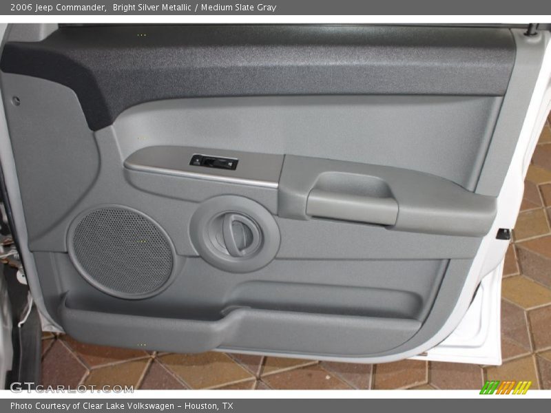 Bright Silver Metallic / Medium Slate Gray 2006 Jeep Commander