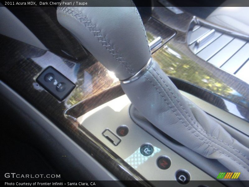 Dark Cherry Pearl / Taupe 2011 Acura MDX