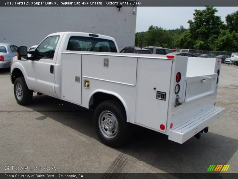  2013 F250 Super Duty XL Regular Cab 4x4 Chassis Oxford White