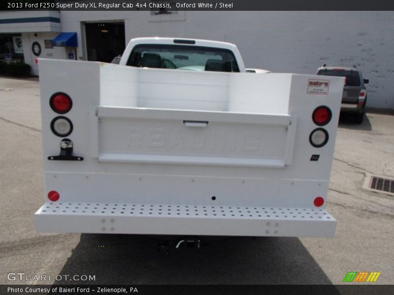 Oxford White / Steel 2013 Ford F250 Super Duty XL Regular Cab 4x4 Chassis
