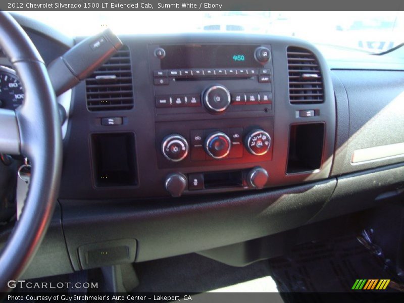 Summit White / Ebony 2012 Chevrolet Silverado 1500 LT Extended Cab