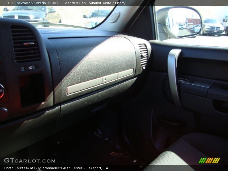 Summit White / Ebony 2012 Chevrolet Silverado 1500 LT Extended Cab