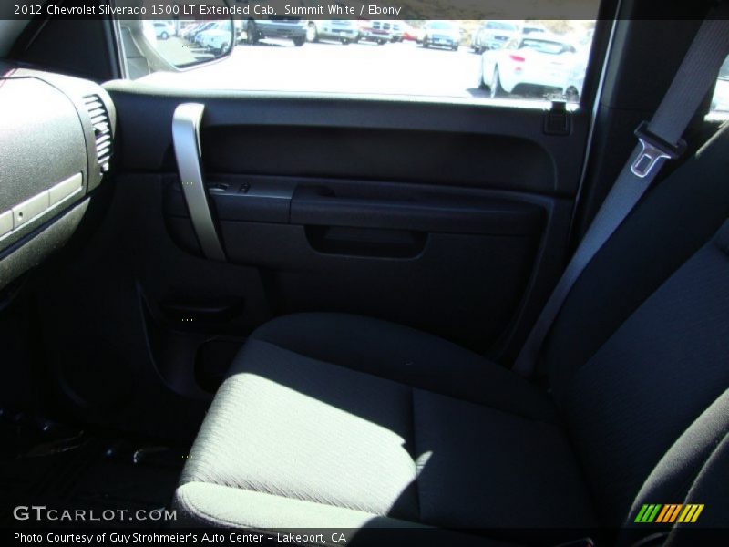 Summit White / Ebony 2012 Chevrolet Silverado 1500 LT Extended Cab