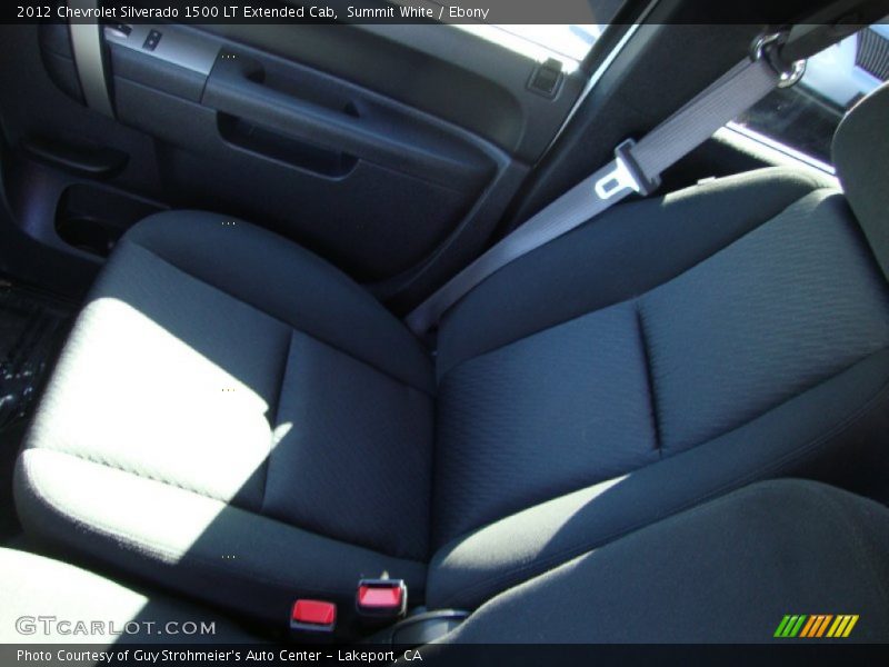 Summit White / Ebony 2012 Chevrolet Silverado 1500 LT Extended Cab