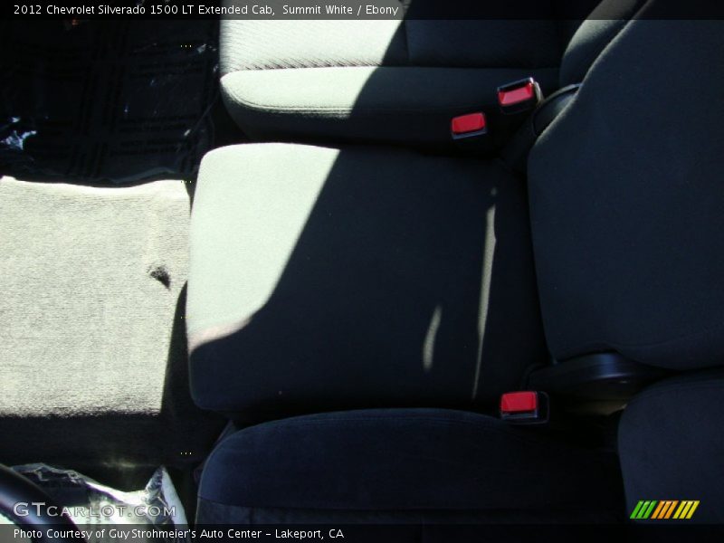 Summit White / Ebony 2012 Chevrolet Silverado 1500 LT Extended Cab