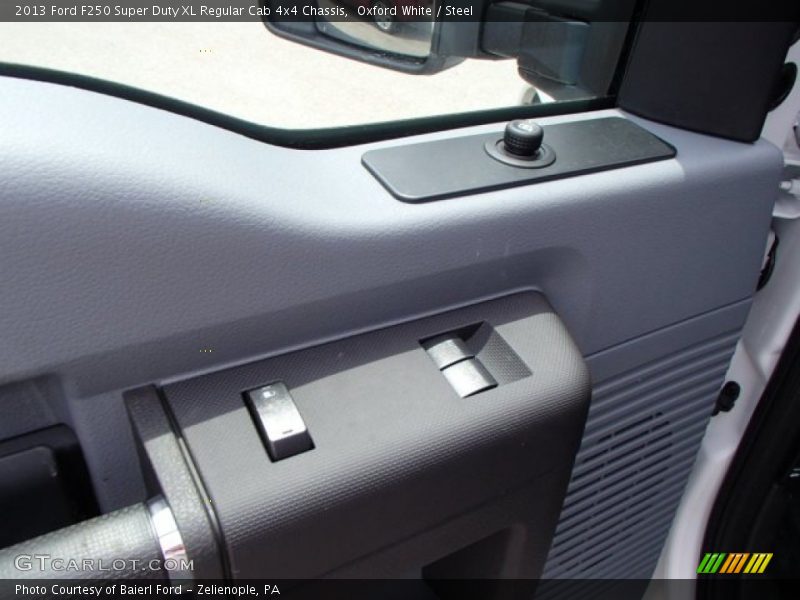 Oxford White / Steel 2013 Ford F250 Super Duty XL Regular Cab 4x4 Chassis