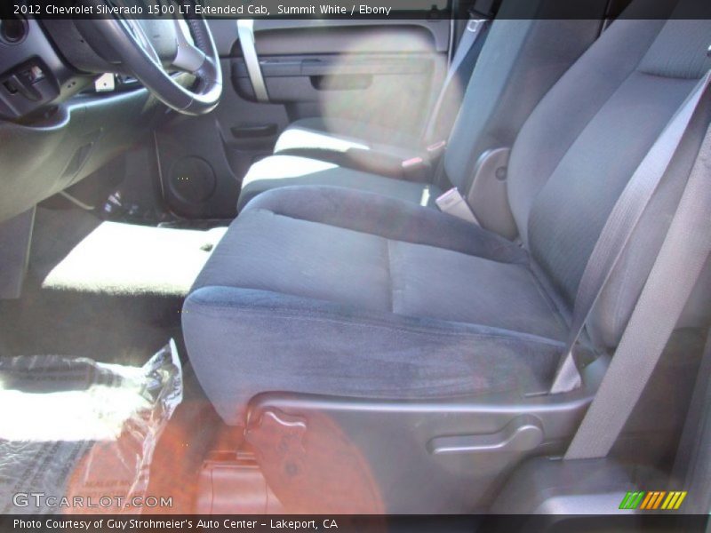 Summit White / Ebony 2012 Chevrolet Silverado 1500 LT Extended Cab