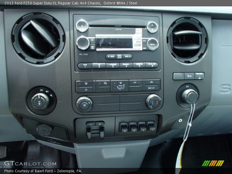 Controls of 2013 F250 Super Duty XL Regular Cab 4x4 Chassis