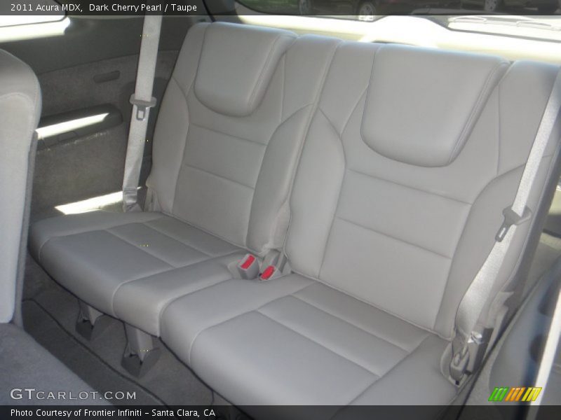 Dark Cherry Pearl / Taupe 2011 Acura MDX