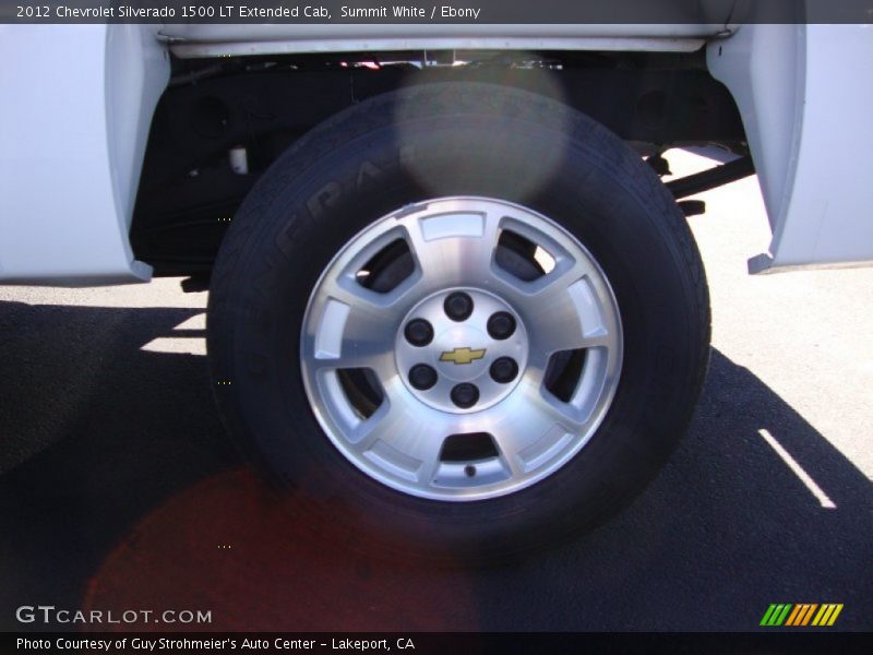 Summit White / Ebony 2012 Chevrolet Silverado 1500 LT Extended Cab