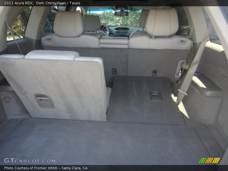 Dark Cherry Pearl / Taupe 2011 Acura MDX
