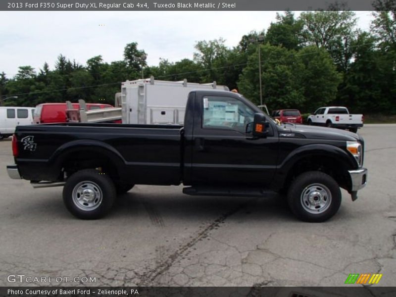 Tuxedo Black Metallic / Steel 2013 Ford F350 Super Duty XL Regular Cab 4x4