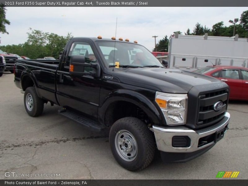 Tuxedo Black Metallic / Steel 2013 Ford F350 Super Duty XL Regular Cab 4x4