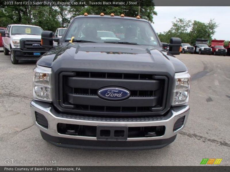  2013 F350 Super Duty XL Regular Cab 4x4 Tuxedo Black Metallic