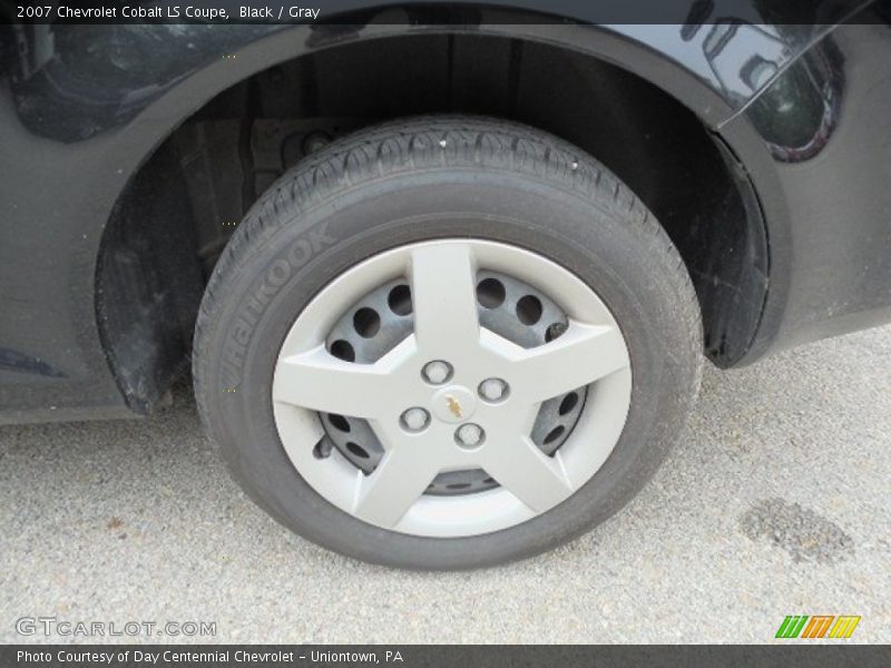 Black / Gray 2007 Chevrolet Cobalt LS Coupe