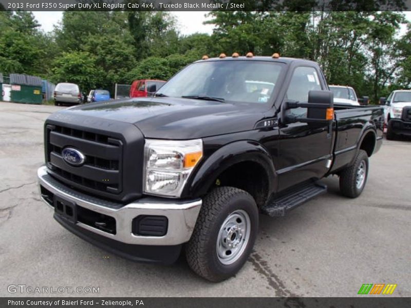 Front 3/4 View of 2013 F350 Super Duty XL Regular Cab 4x4