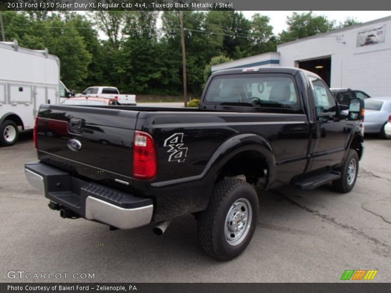 Tuxedo Black Metallic / Steel 2013 Ford F350 Super Duty XL Regular Cab 4x4