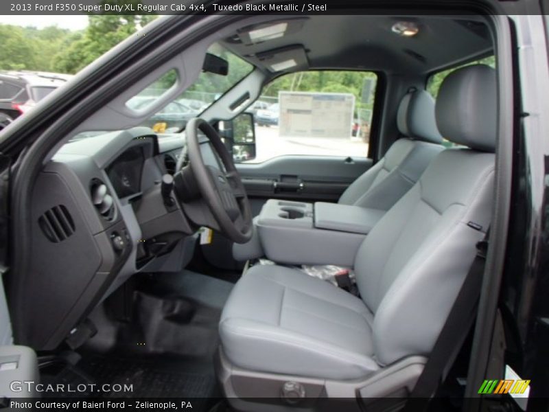 Tuxedo Black Metallic / Steel 2013 Ford F350 Super Duty XL Regular Cab 4x4