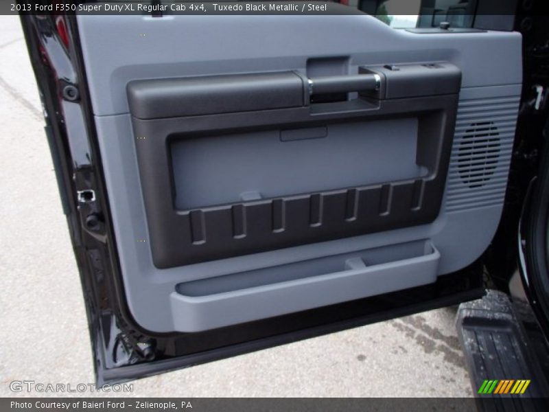 Tuxedo Black Metallic / Steel 2013 Ford F350 Super Duty XL Regular Cab 4x4