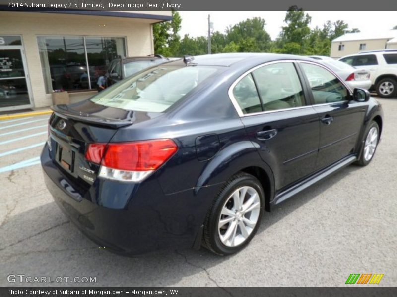 Deep Indigo Pearl / Ivory 2014 Subaru Legacy 2.5i Limited