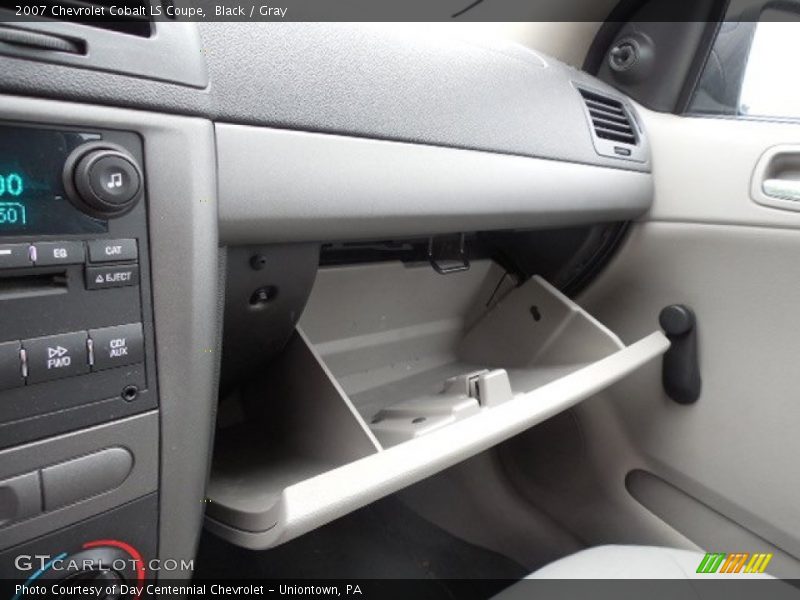Black / Gray 2007 Chevrolet Cobalt LS Coupe